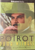 DVD Poirot Dumb Witness: David Suchet Hugh Fraser Julia St John Norma West Newth - £7.07 GBP