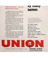 1961 Union Tank Car Company Bulk Terminal Advertisement Transportation D... - €21,47 EUR