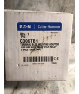 EATON Cutler Hammer 1pc C306TB1 Terminal Base Mount. Adapt. 3 Pole Open ... - $256.55 CAD