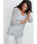 J. Jill Marled Open Stitch Pullover Sweater NWT Small - $533.07 MXN