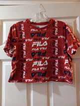 Fila Women Crop Top Shirt Size Medium T-Shirt - £10.19 GBP