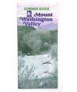 Mount Washington Valley New Hampshire Summer 1976 Vacation Guide - $13.00