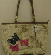 NWT&#39;s! Giani Bernini Butterfly Tote Natural  - £30.25 GBP