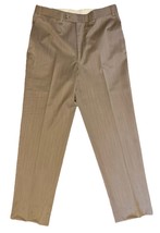 Canali Men’s Dress Pants 32w 100% Wool Italian Luxury Tailored - $59.83