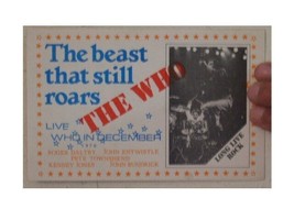 The Who Presser &#39;Face Dances&#39; Kit and Concert Sticker-
show original title

O... - £70.88 GBP
