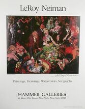 Hammer Galleries "International Roulette" by Leroy Neiman Signed Poster ... - $663.35