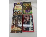 Lot Of (4) Fantasy Sci Fi Adventure Novels Vampires Among Us Wizard War + - £31.27 GBP