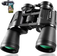 Binoculars For Adults - 20X50 High Power Binoculars For Bird Watching, Black - £47.89 GBP
