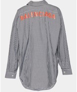NWT AUTHENTIC Balenciaga Black Checkered Cotton Logo Printed Oversized S... - $389.71 CAD