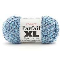 Premier Yarns Parfait XL Sprinkles Yarn-Blueberry - £13.96 GBP