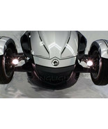 Can-Am Spyder Roadster Trike Blue LED Fog Lamps Driving Light Drivinglights - £77.56 GBP