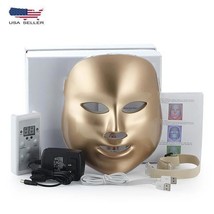 Facial 7 Color Electric LED Mask Photon Therapy Acne Removal Face Skin Care - $69.15+