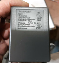 20EE91 Panasonic Power Supply #PQLV1, 120VAC --> 9VDC / 500MA (13.0VNL) Neg Cent - $8.51