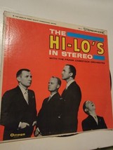 the Hi-Lo&#39;s In Stereo (Vinyl, 1960) Omega Disk OSL-11 LP Record Album - $23.27