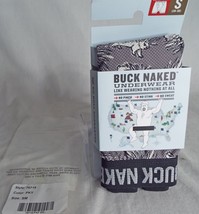1 Pair Duluth Trading Buck Naked Boxer Brief Buck Beaver Skeleton 76715 SMALL - £23.29 GBP