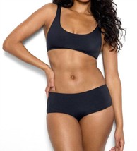 Dos Gardenias bobbi bikini bottom in Noir - £72.62 GBP