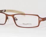 PROJECT ONE PLATON C12 Glitter Marrone Unico Titanio Occhiali 51-18-135 ... - $66.54