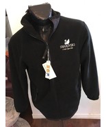 Adult SMALL SWAROVSKI ZIP FRONT LONG SLEEVE FLEECE JACKET &quot; I Add Sparkl... - $11.07 CAD