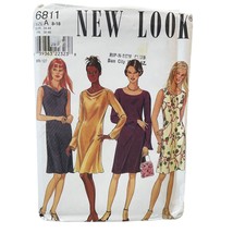 New Look Sewing Pattern 6811 Dress Misses Size 8-18 - £7.18 GBP