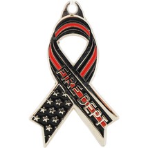 KEY RING-FIRE,RED,RIBBON Bright-Shine (1-1/2&quot;) - $11.17