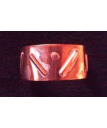 COPPER Industrial Cuff BRACELET-1.4 oz.-2 3/8&quot; x 1&quot; - $130.42 MXN