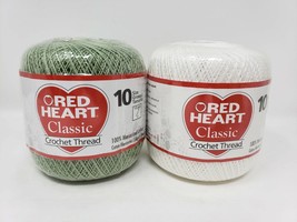 Red Heart Classic Crochet Thread - New - £5.95 GBP