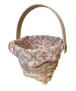 Longaberger 2001 Horizon of Hope Cream Basket with Liner - €12,13 EUR