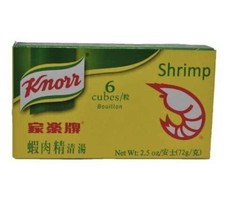 knorr shrimp Bouillon Cubes 2.5 Oz (pack Of 6) - £53.81 GBP