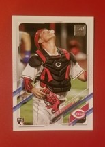 2021 Topps Tyler Stephenson Rookie Rc #153 Cincinnati Reds Free Shipping - £1.44 GBP