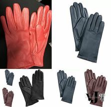 Charter Club Cashmere Lined Leather Tech Gloves, Various Colors - £39.22 GBP