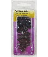 NEW Hillman Large Round Bronze Furniture Nails, 122686, 25 pcs. - $15.31 CAD