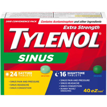 Tylenol Sinus Relief Day/Night, EZTabs - 40 eZ Tabs - £23.49 GBP