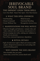 Irrevocable Soul Imprint Upon Them Spell - $299.00