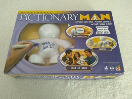 Electronic PICTIONARY MAN Charades Game -Complete - 2008 NM/M Mattel - $9.49