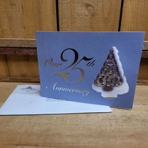 Hallmark Keepsake Ornament Collectors Club 1998 25th Anniversary Greeting Card - £31.15 GBP