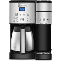 Restored Cuisinart Coffee Makers Coffee Center 12 Cup Coffeemaker and Single-... - £104.11 GBP
