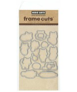 Hero Arts PURR Frame Paper Cutting Dies Cat Quality Universal compatible... - £13.56 GBP