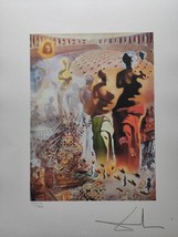 Salvador Dali Hand Signed Lithograph - The Hallucinogenic Toreador - £118.83 GBP