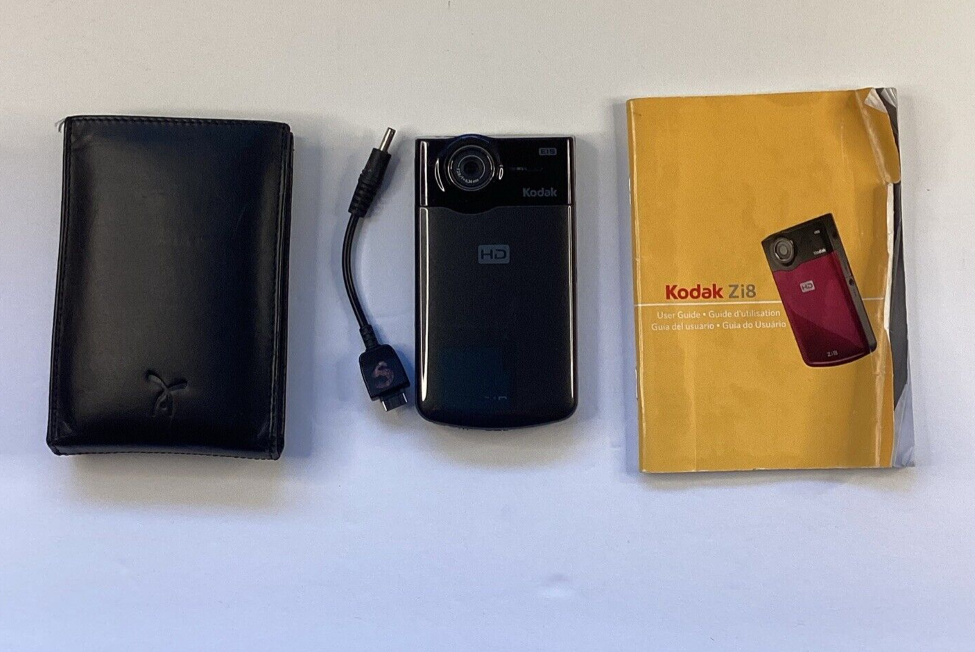 Kodak Zi8 Pocket Video Camera Camcorder 1080P HD Untested, As-is Parts / Repair - £11.67 GBP