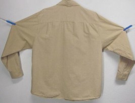 Oshkosh Men&#39;s (Xl) Cotton Button Down Yellow &amp; Purple Plaids &amp; Checks Shirt - £22.71 GBP