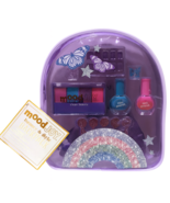 Girls Gift Set Mood &amp; Joy Beauty &amp; Style Backpack Cosmetic Makeup Nails ... - $200.07 MXN