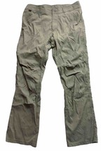 Kuhl Renegade Chino Pants Mens 36 32 Beige Flat Front Snap Button Outdoor - $25.74