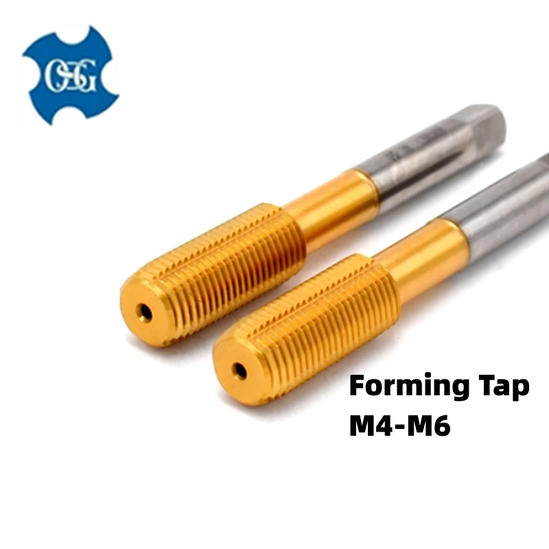 HSSE With Tin Forming Tap M4 M5 M6 X0.35 0.5 0.7 0.8 0.9 1 Screw Thread ... - $96.53