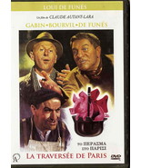 LA TRAVERSEE DE PARIS Louis de Funes Bourvil Jean Gabin R2 DVD only French - £15.65 GBP