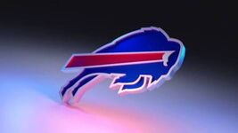 NFL Buffalo Bills Football Poster Art Vintage Print 12x8in Metal Sign NY 16 - $24.74