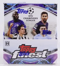 2021-22 Topps Finest UEFA Champions League Soccer Hobby Box Factory Sealed - $164.95