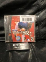 World Series Baseball 2K1 Sega Dreamcast CIB Video Game - £5.94 GBP