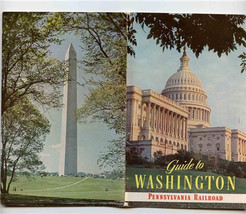 Pennsylvania Railroad Illustrated Guide to Washington DC 1955 - $17.80