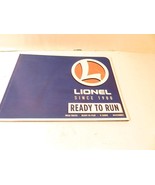 LIONEL TRAINS READY TO RUN FULL COLOR CATALOG - W15 - $5.14 CAD