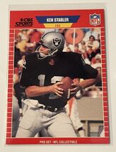 Ken Stabler 1989 Pro Set Announcers Collectible NFL Oakland Raiders Hall... - $1.70